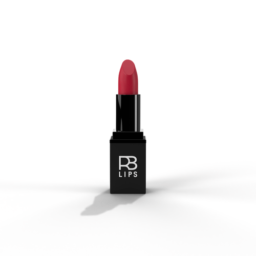 Batom RB Lips Rennova Semi Matte Vermelho Poder