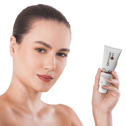 Protetor Solar Facial Soleil Rennova FPS 60 Tonalizante