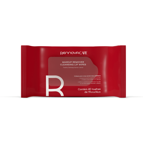 Rennova Care Makeup Remover Cleansing Lip Wipes