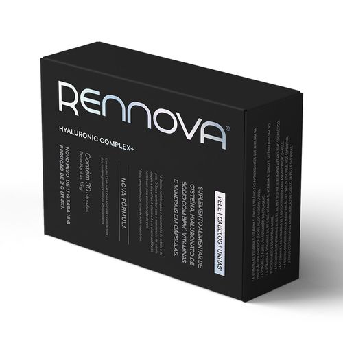 Complex Hialurônico para Pele, Cabelo e Unhas | 30 cápsulas