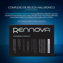 Complex Hialurônico para Pele, Cabelo e Unhas | 30 cápsulas