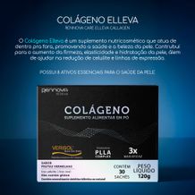 Colágeno Elleva Suplemento Alimentar em Pó | 30 Sachês